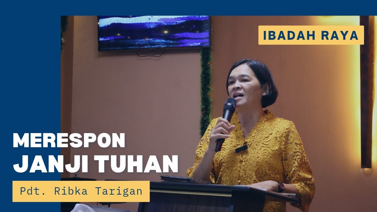 Ibadah raya GPdI Ekklesia (LUKAS 2:10) Pdt. Ribka Tarigan