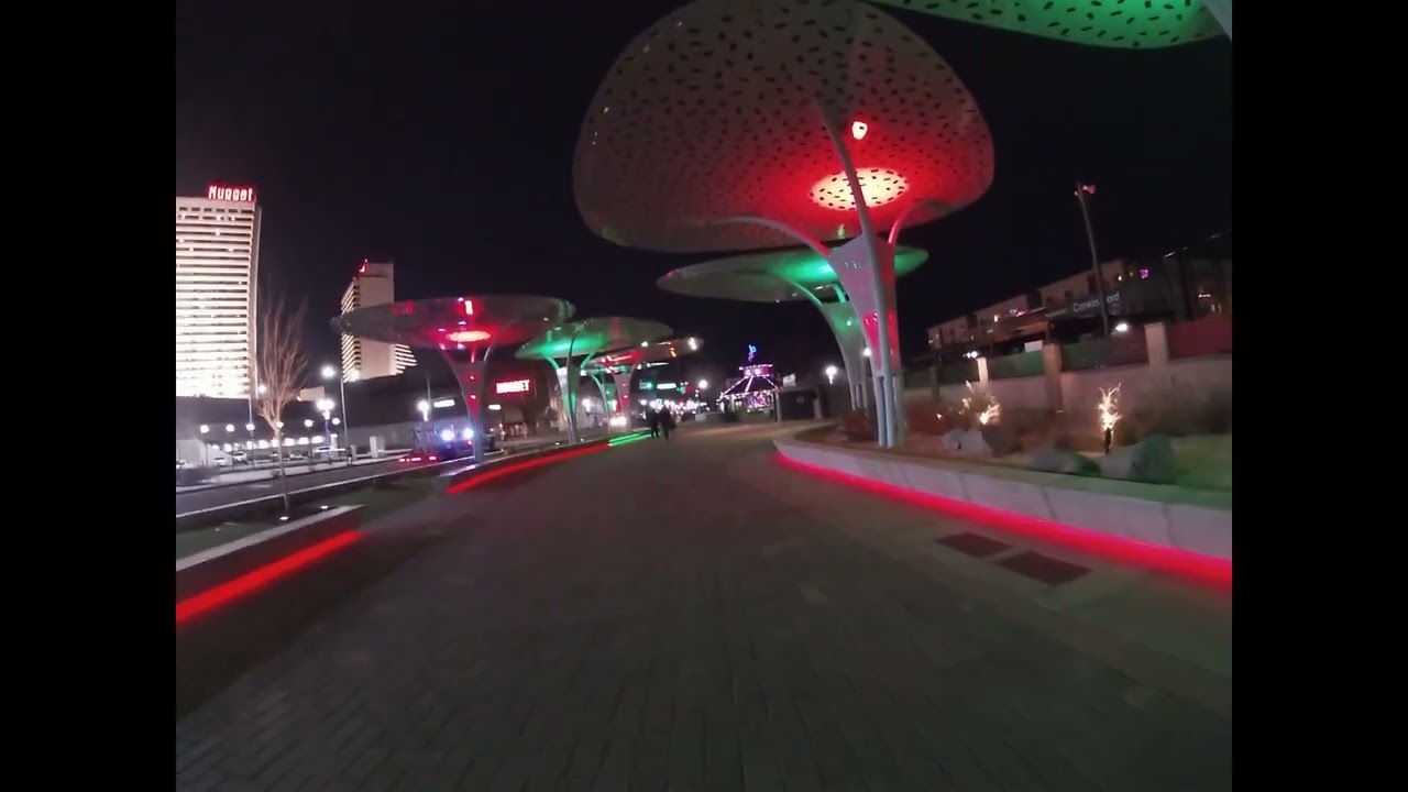 Christmas Lights Go Pro Victorian Plaza Sparks NV