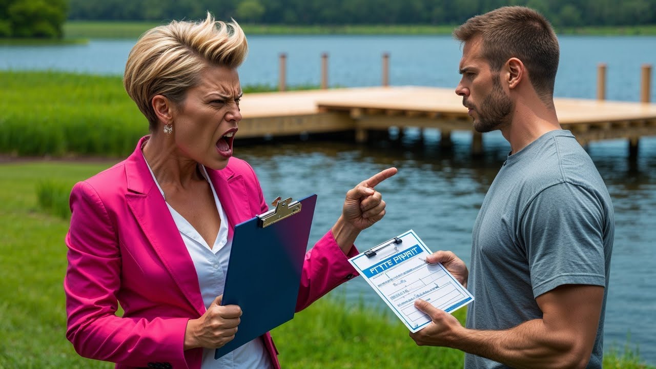 HOA Karen Claimed My Dock Was Illegal, I Showed Her The State Permit With My Name On It