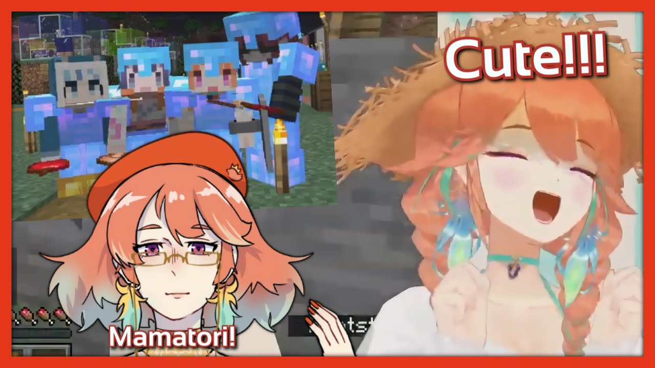 HoloEN members meet Mamatori and have Tee-Tee moments!【Hololive EN】