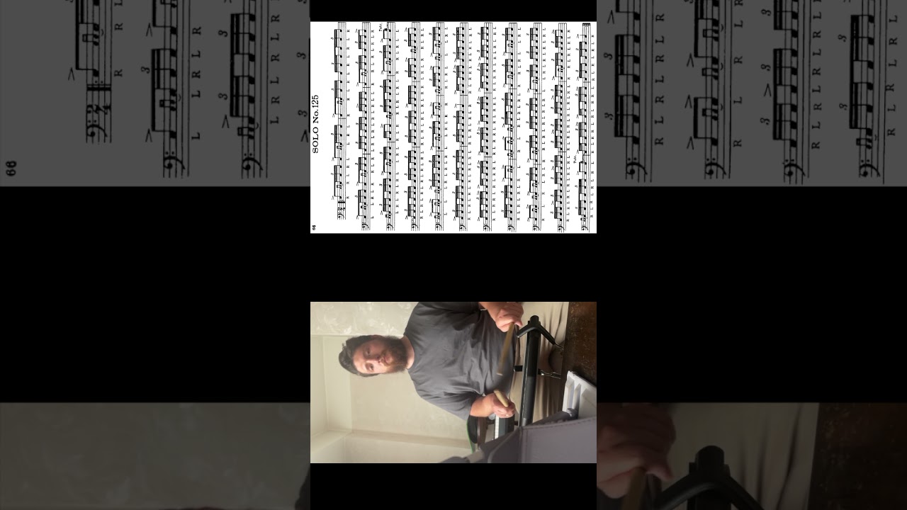 Charley Wilcoxon Solo 125 #snaredrum #drummer #percussion #drumming #drumline #drumlessons #vicfirth