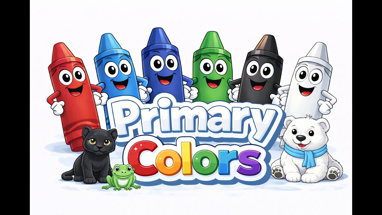 Primary Colors for Kids | Learn Colors with Tigee