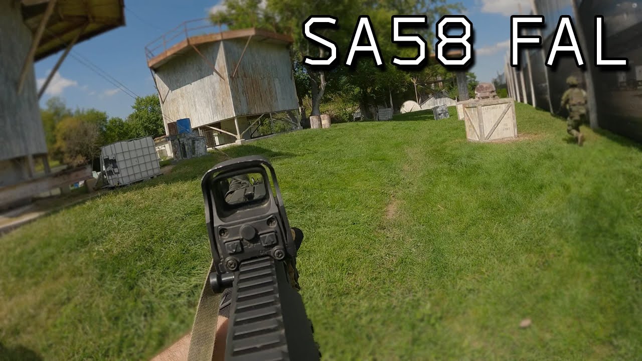 Airsoft SA58 FAL at Missile Base