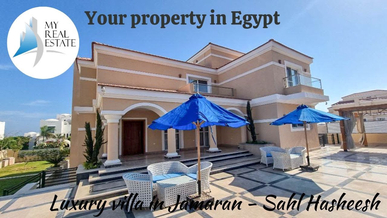 Luxury villa for sale in Jamaran - Sahl Hasheesh, Hurghada, Red Sea, Egypt