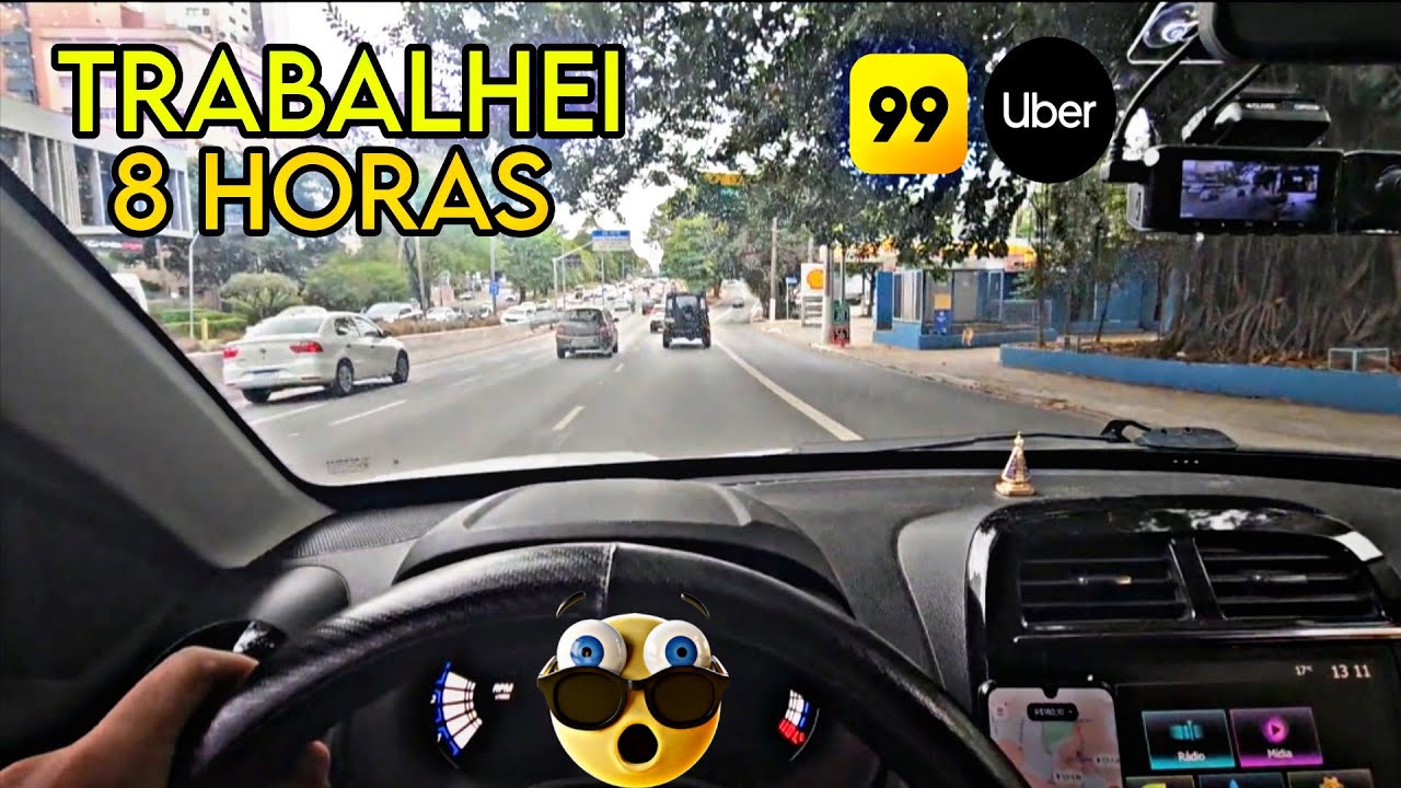 🔴✅️ TRABALHEI 8 HORAS NA 99 POP - VEJA COMO FOI 👀😱😅 #uber #99pop #motoristadeaplicativo 