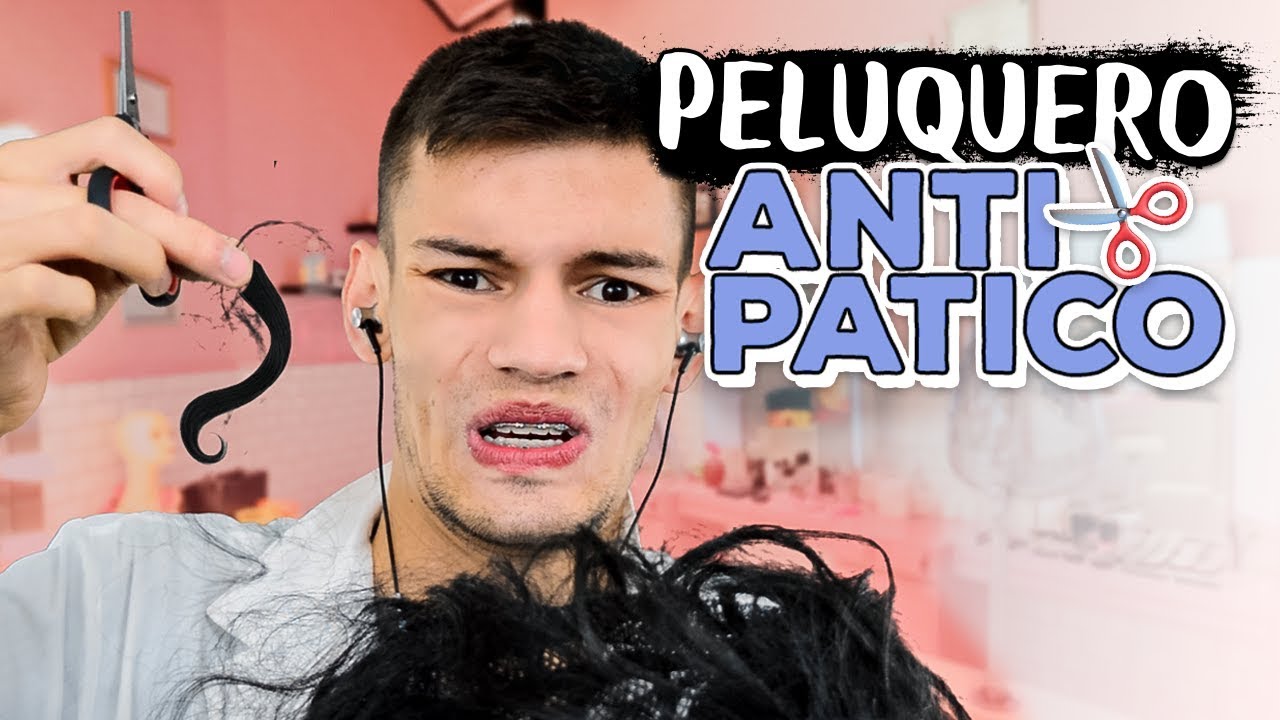 ASMR - PELUQUERO ANTIPÁTICO CORTA Y PINTA TU PELO | ASMR Español