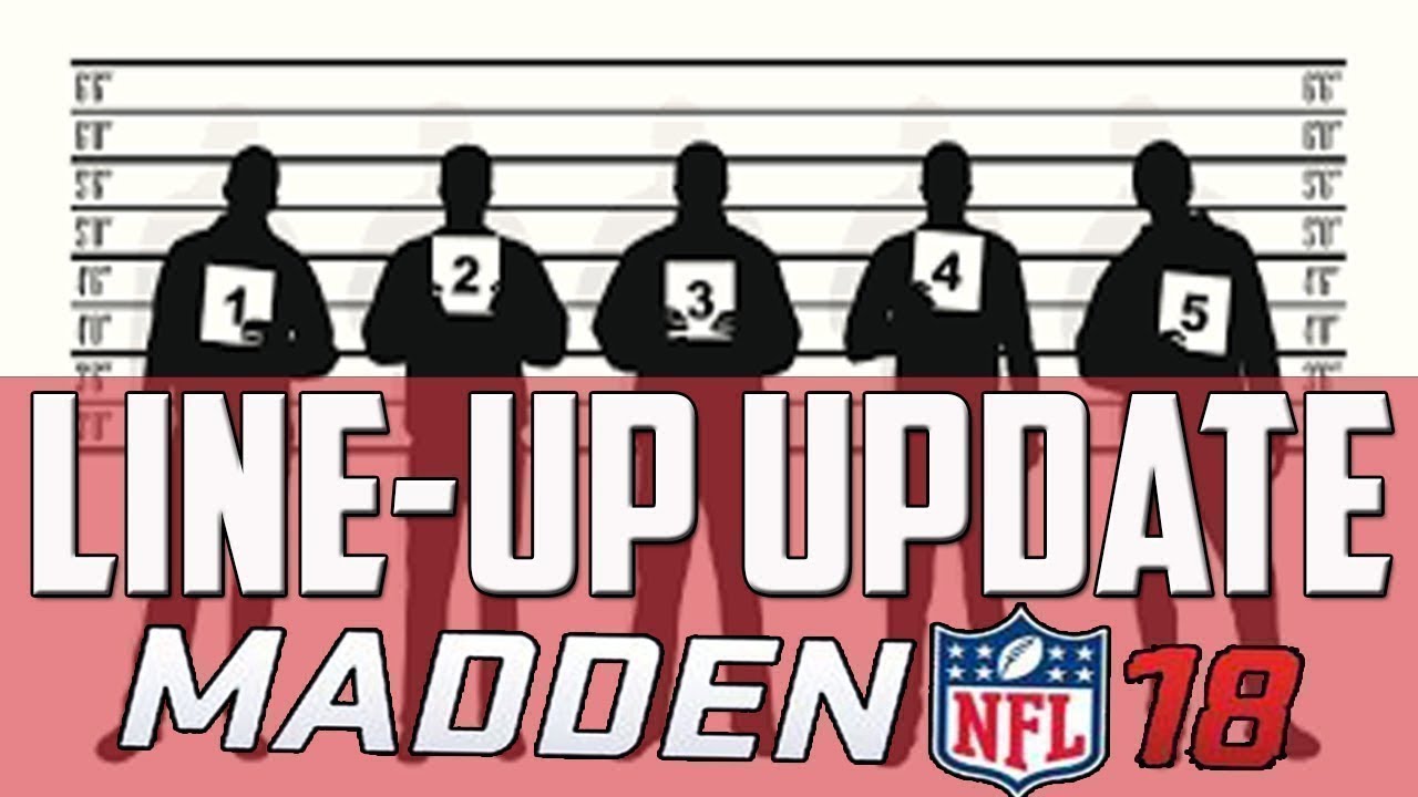 THE BEST TEAM IN MADDEN 18 ULTIMATE TEAM - LINEUP UPDATE!