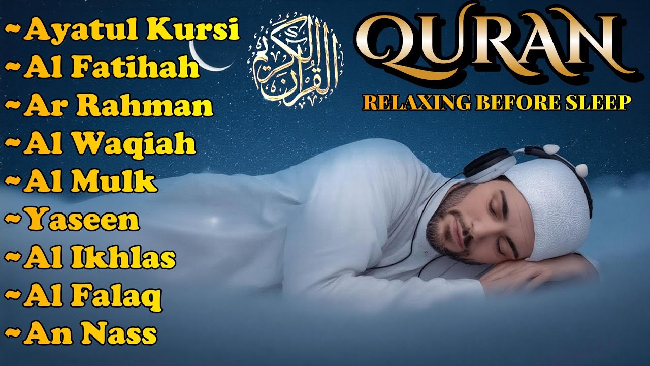 Powerful Quran Recitation for Night | Ayatul Kursi, Yasin, Alkahfi, AlWaqiah, AlMulk by Alaa Aqel