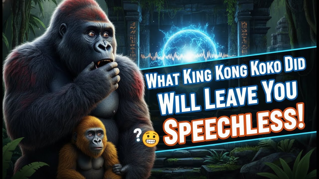 what king kong koko did will leave you speechless