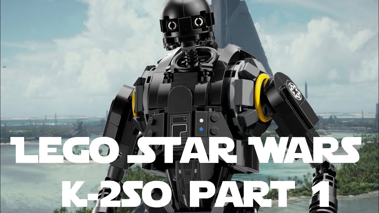Lego Stat Wars K-2SO speed build part 1