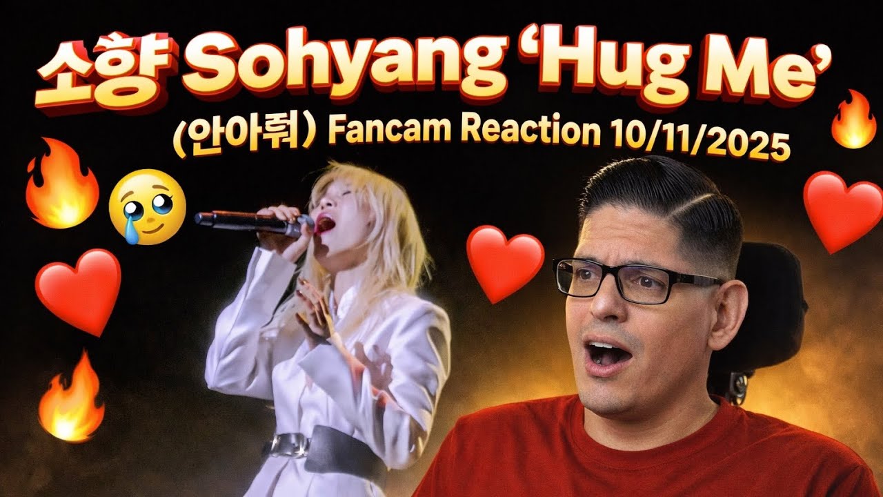 소향 Sohyang “Hug Me” (안아줘) Fancam Reaction 10/11/2025 #sohyang #소향 #김소향 