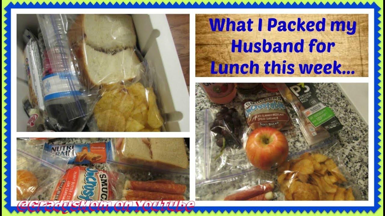 What I packed my husband for lunches | Cold foods Lunchspiration