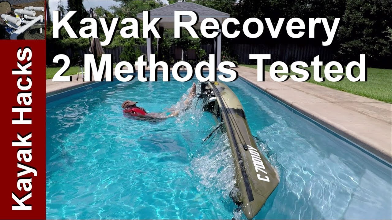 Self Recovery - 2 Techniques Tested on Native Watercraft Fishing Kayak