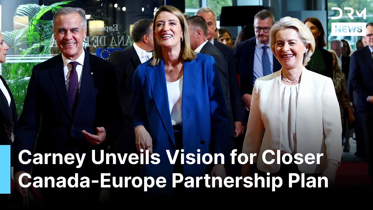 Mark Carney Visits Europe Seeking Closer EU Ties as Trump Trade War With Canada Deepens | AC1G