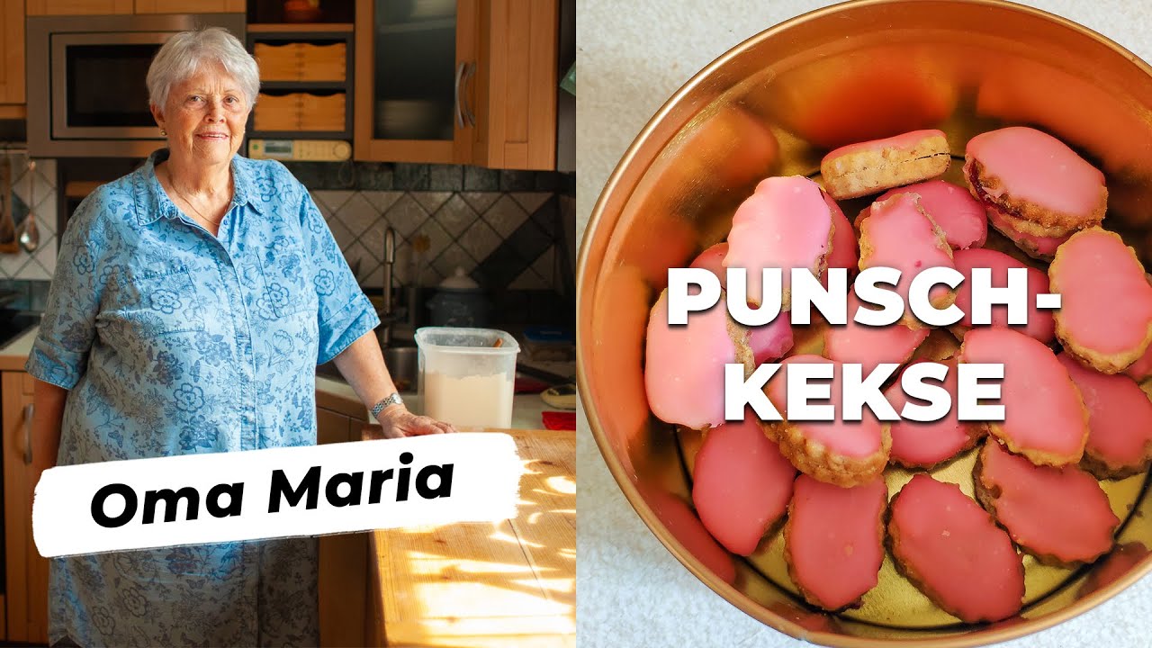 Punschkekse von Oma Maria - Rezept Video - Cooking Grannies