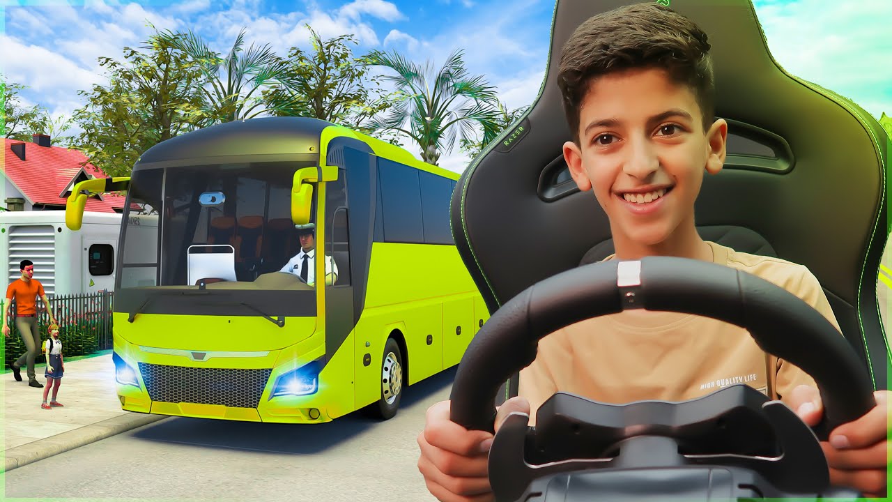 محاكي الباصات : بداية قوية || bus simulator 21