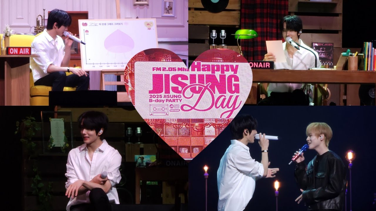 250220 JISUNG B-day PARTY [FM 2.05 Mhz 〈Happy JISUNG Day〉] Full ver [지성 생일파티 풀버전 울트라 직캠]