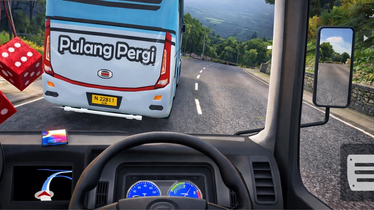 Truck Simulator Indonesia Gameplay|Relaxing Trip