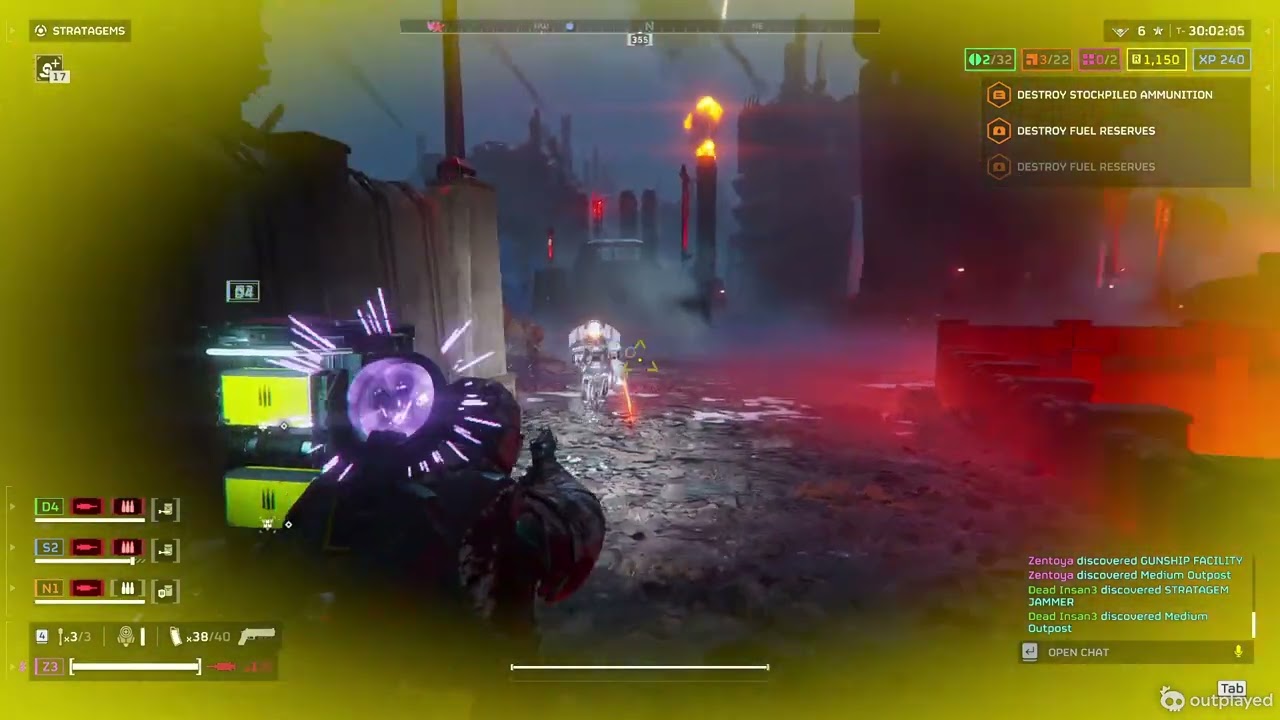 Helldivers 2 Cyberstan Gameplay Difficulty 6 with Friends.