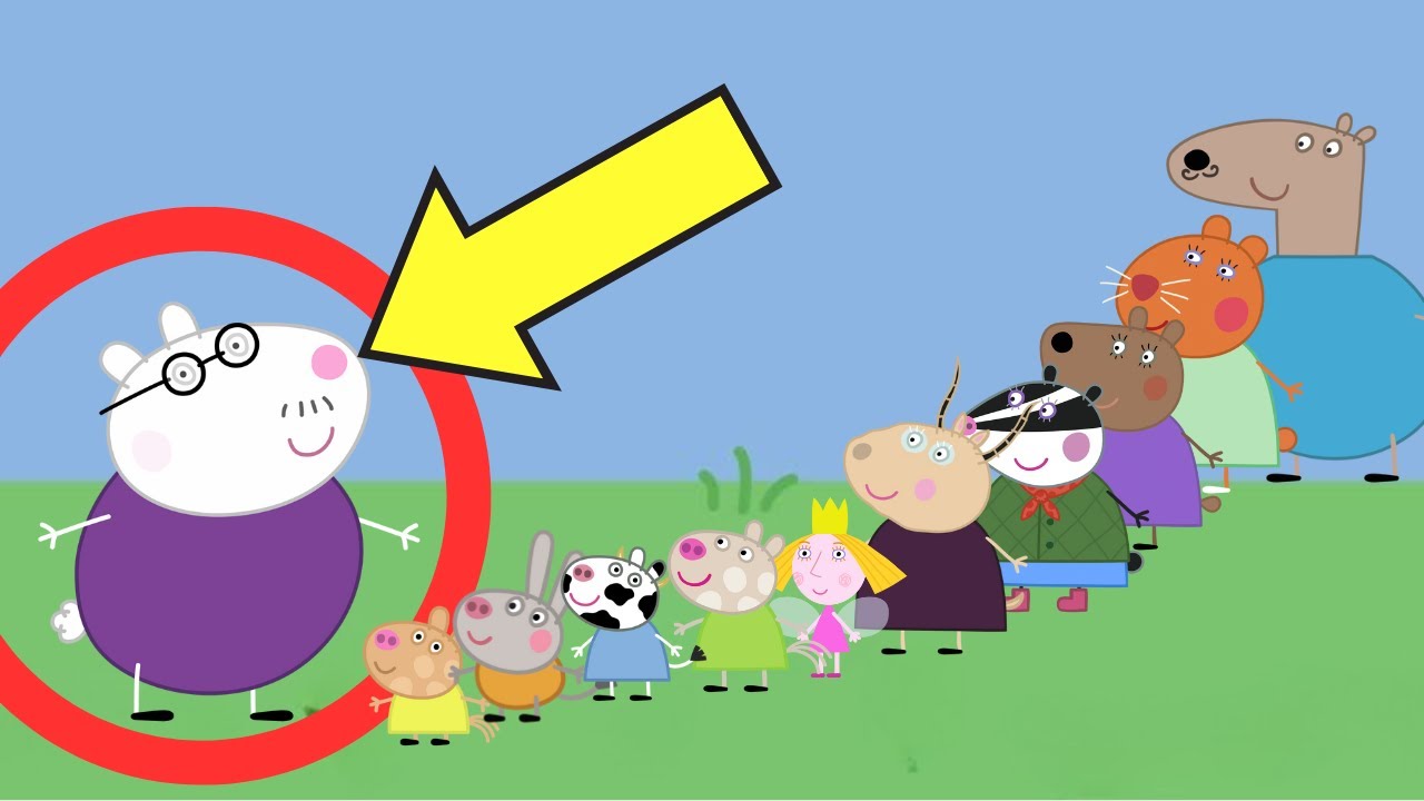 THE 14 MOST MYSTERIOUS CHARACTERS In Peppa Pig - Explained