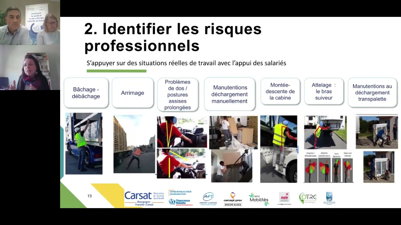 Jeudis de la pr&eacute;vention - &Eacute;valuer vos risques professionnels