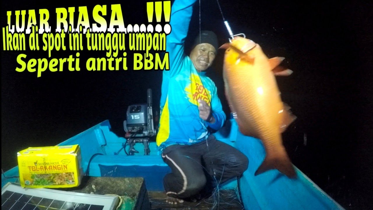 LUAR BIASA IKAN DI SPOT INI TUNGGU UMPAN SEPERTI ANTRI BBM