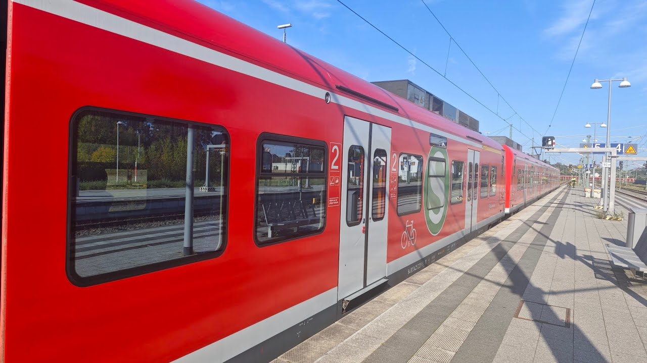 [Sound] ET425 223 | Siemens, Adtranz/Bombardier, DWA | S Bahn Rhein Neckar | Soundaufnahme | ET#425