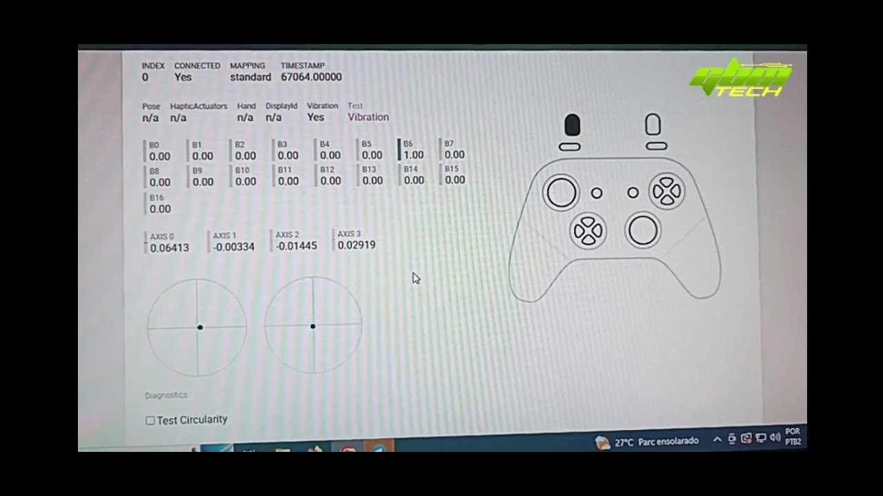 Controle de xbox one com defeito do Gatilho LT Pressionado o tempo todo. (Resolvido)