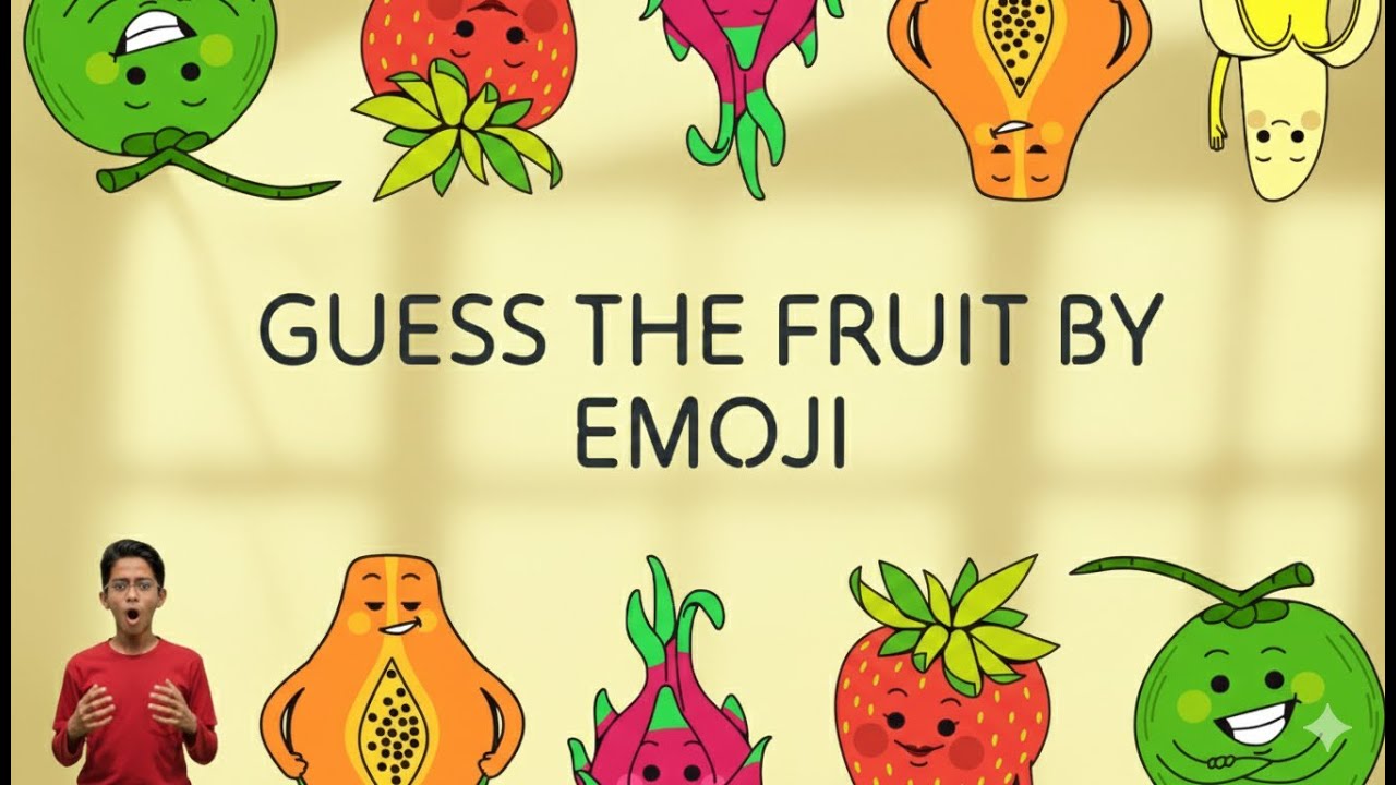 Guess The Fruit By Emoji