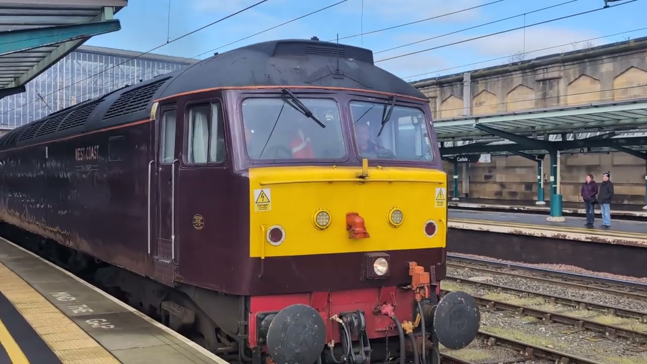 WCRC Class 47 no: 47832 + 34067 @ Carlisle (5C87) 07/02/2026.