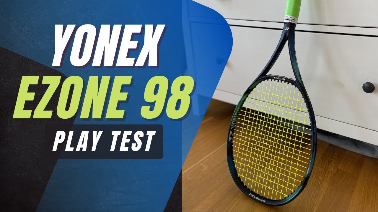 Yonex Ezone 98 Racket Play Test - Court Level View Tennis Myrko & Henning