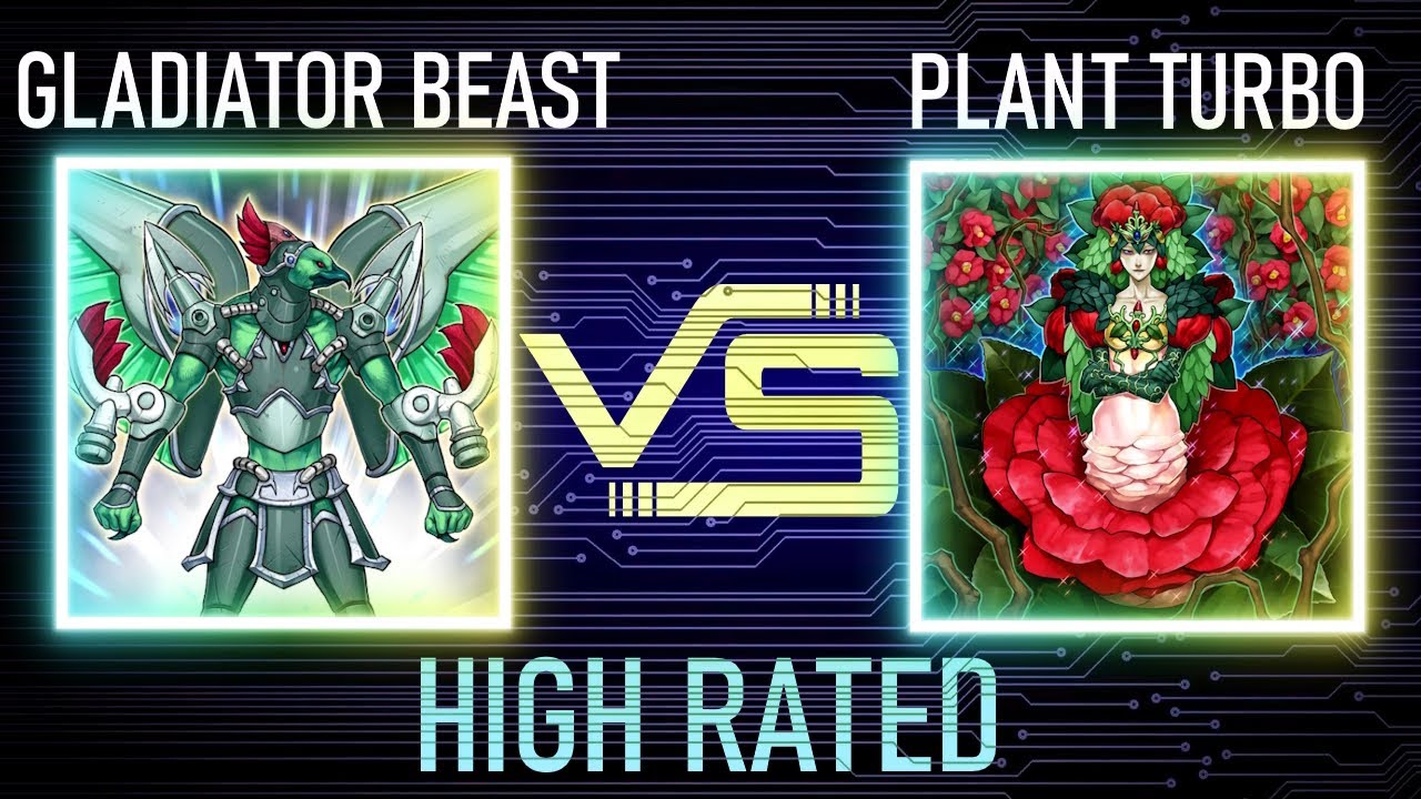 Gladiator beast vs Plant turbo | High Rated | Edison Format | Dueling Book