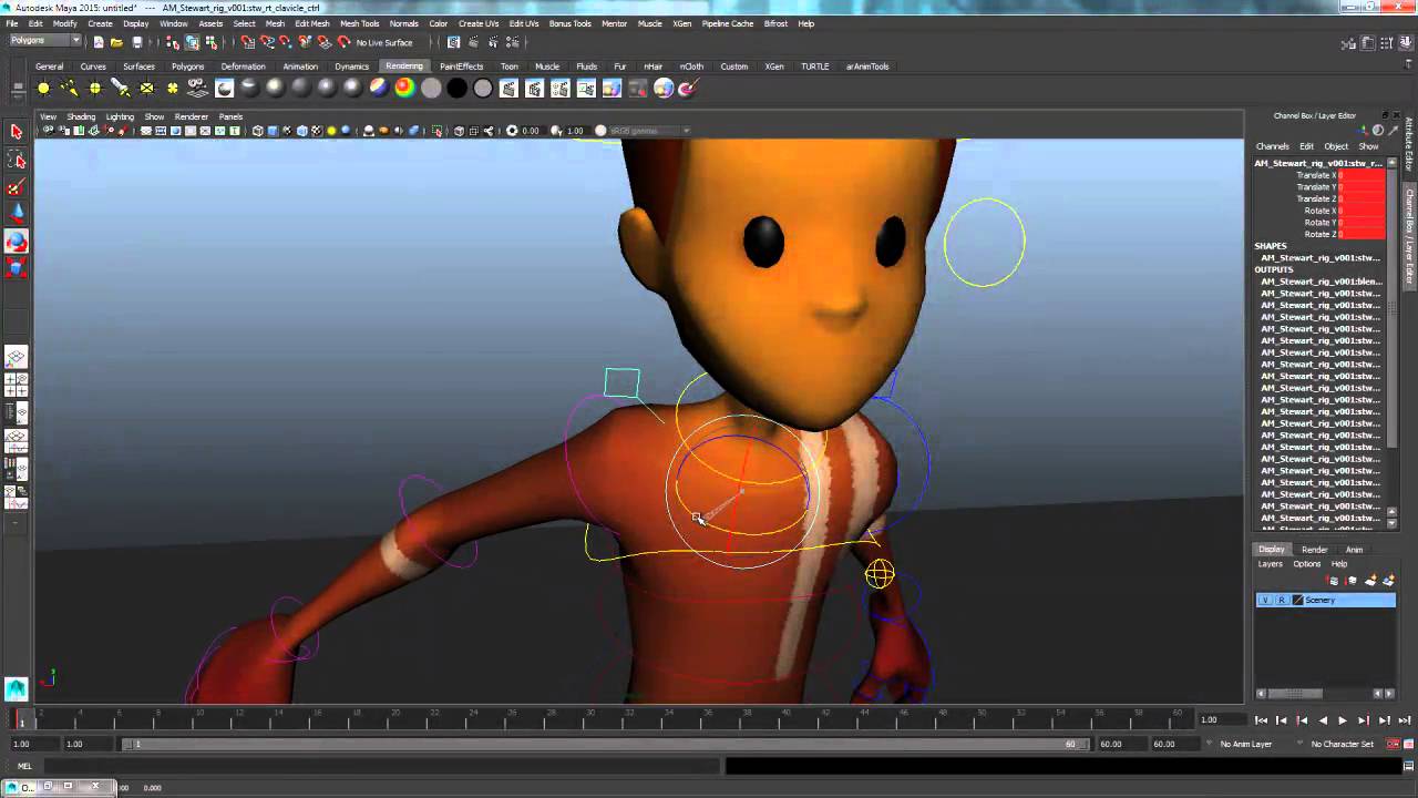 Importing video reference and blocking in Maya
