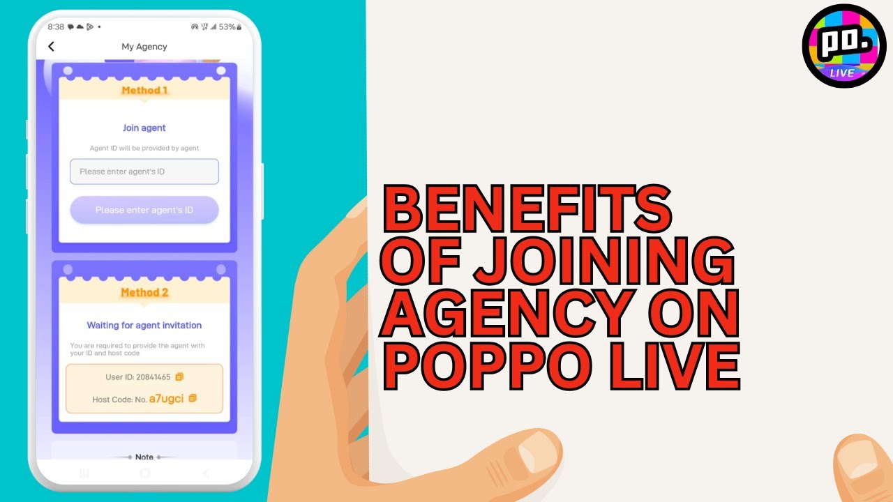 Преимущества присоединения к агентству Poppo Live