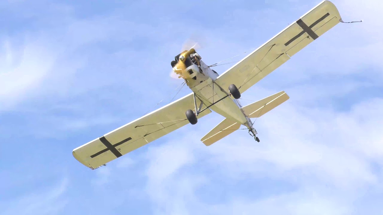 Replica WWI Flying Aircraft at the Dawn Patrol Rendezvous 2018