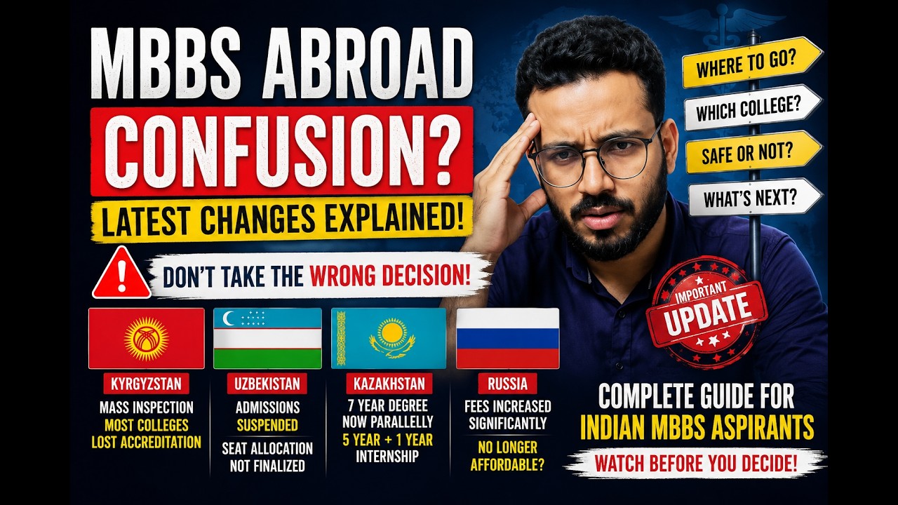 MBBS Abroad 2026: Everything Has Changed! Must Watch Before Taking Admission