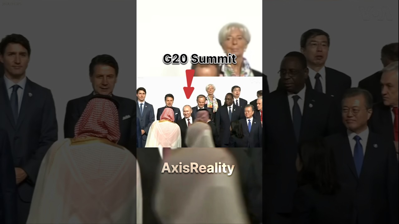 Putin in G20 Vs BRICS leaders #respect #putin #modi #leadership