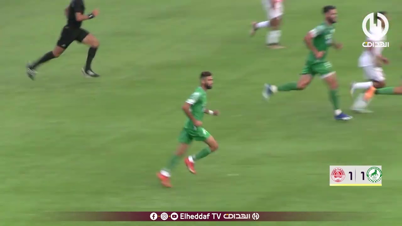 كواليس مباراة فريق شبيبة جيجل ضد جمعية الخروب التي انتهت بالتعادل الإيجابي بهدف لمثله
