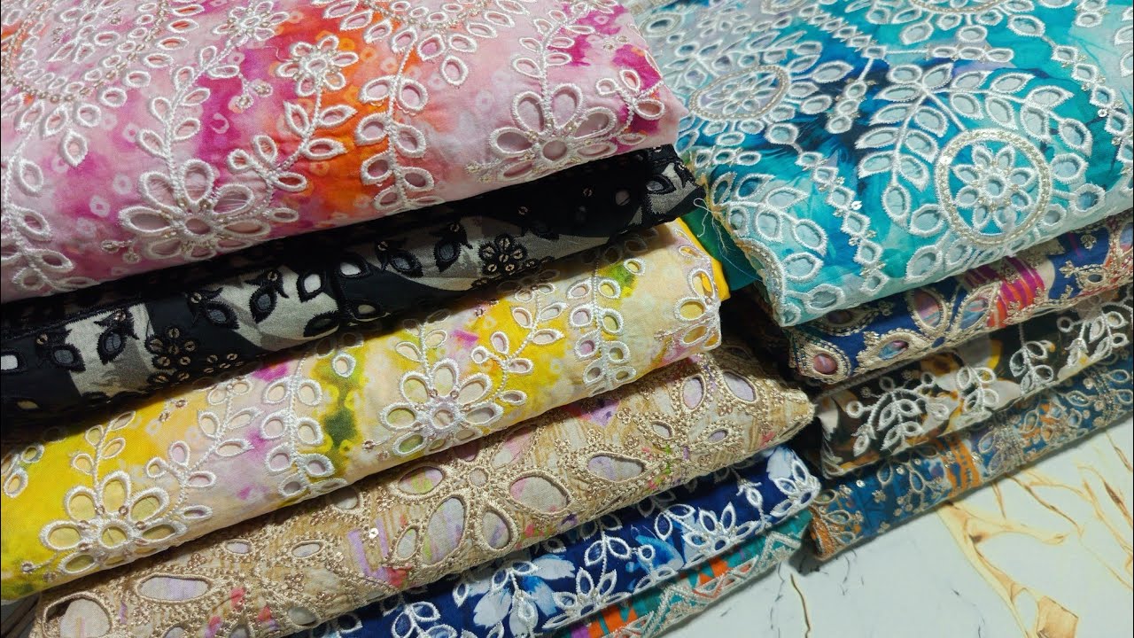 MALIK FABRICS PRESENTS 💯 EXCLUSIVE LUXURY CHIKANKARRI 💖 EMBROIDERED LAWN 3 PIECE COLLECTION ✅ 2026 