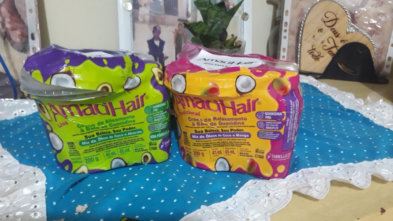 AMACI HAIR EMBELLEZE LANÇAMENTO : MIX ÓLEO DE COCO E MANGA, ABACATE