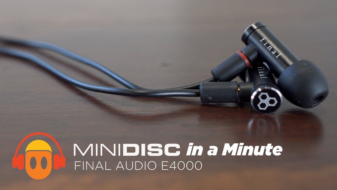 Final Audio E4000 Overview - Minidisc In A Minute
