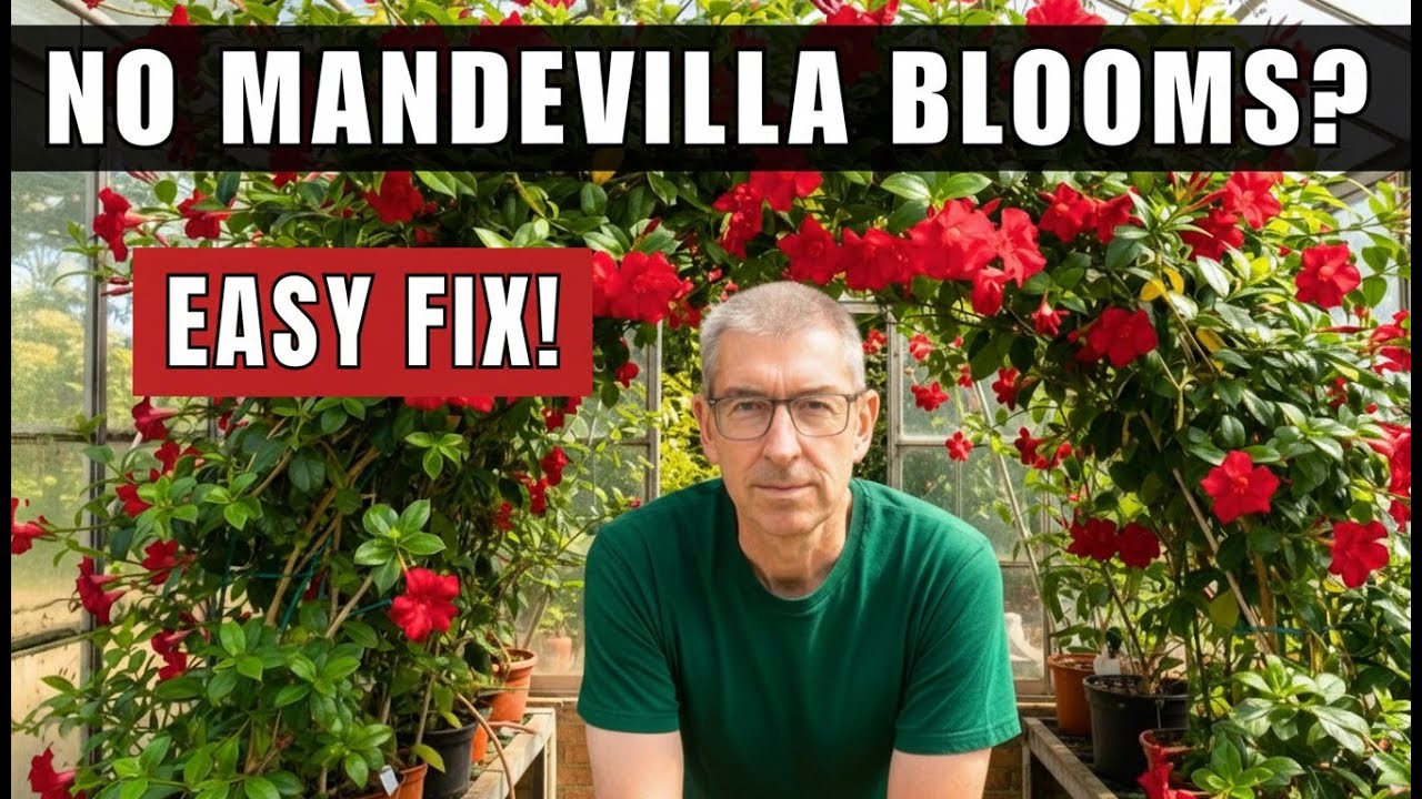 Mandevilla Won’t Bloom? EASY Fix That Works!