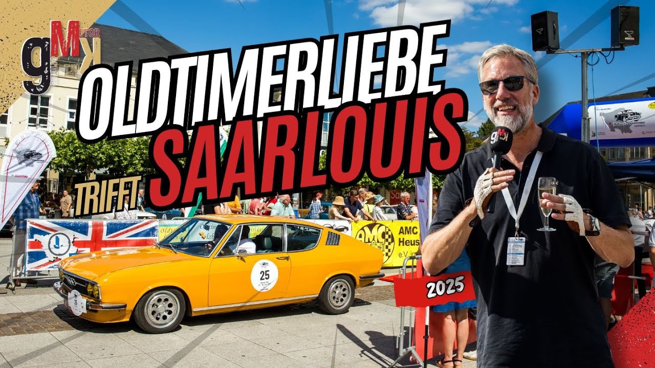 Oldtimer-Rendezvous Saarlouis 2025 – Oldtimerwandern, Genuss-Tour und Treffen im Saarland | #GMK