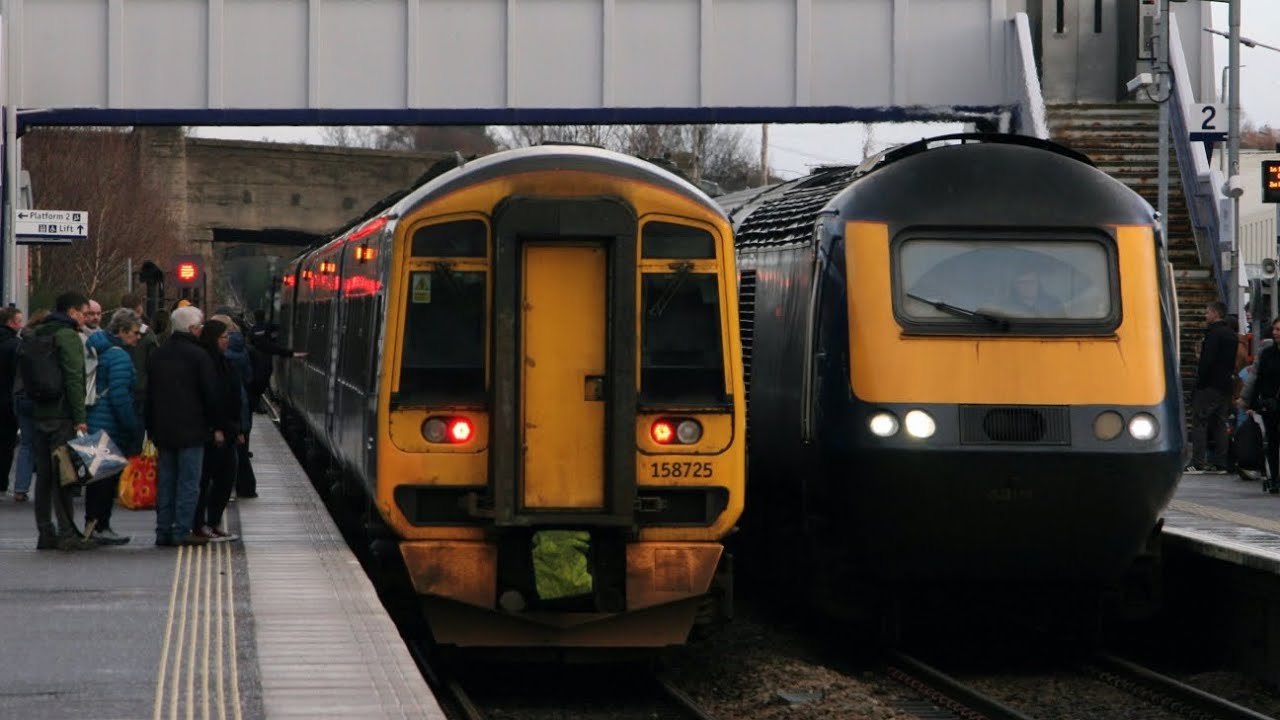 A few Trains at Elgin 17/1/26