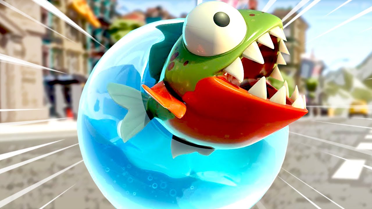 PIRANHA FISH ESCAPES CITY TO FIND HIS FRIENDS IN I AM FISH?!