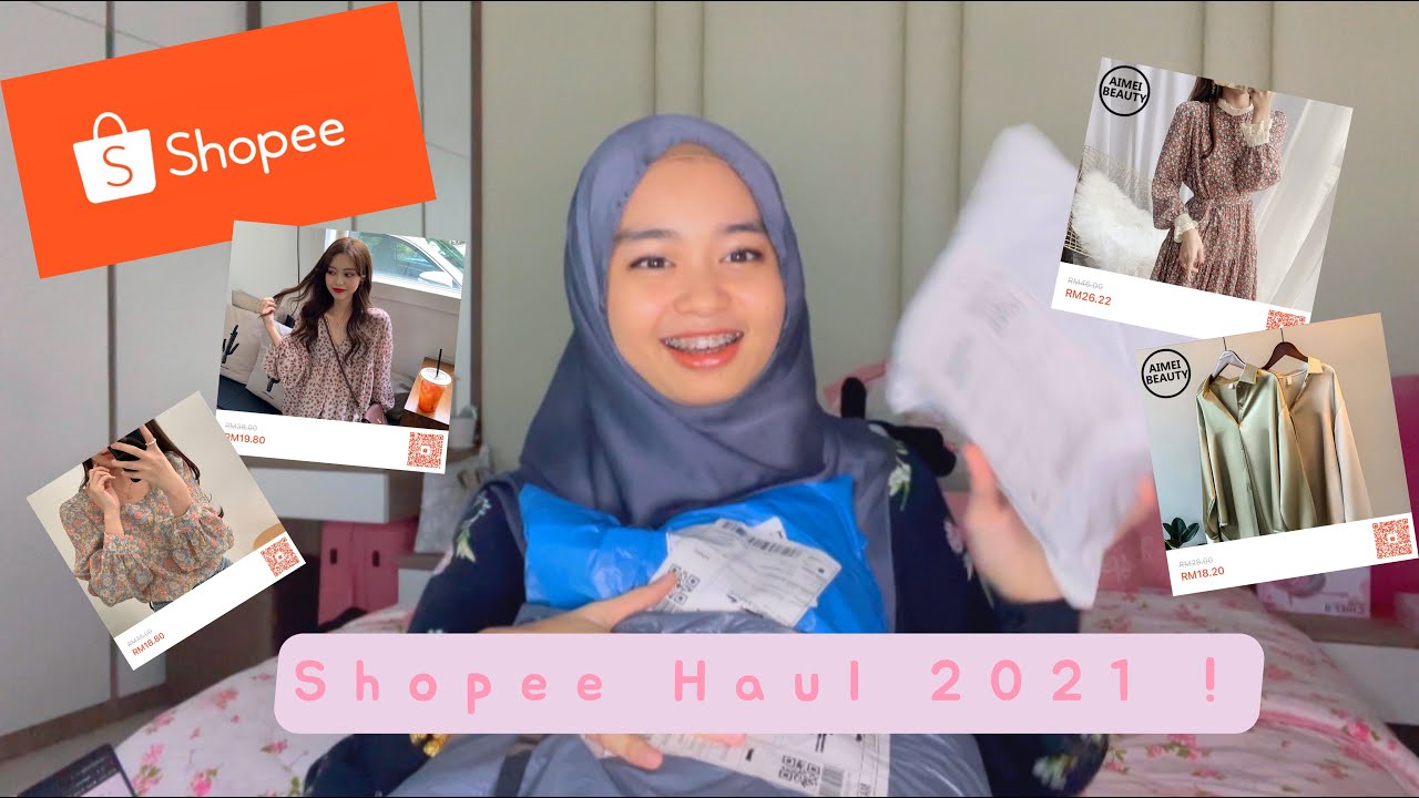 SHOPEE HAUL 2021 !!! | Blouse & Others