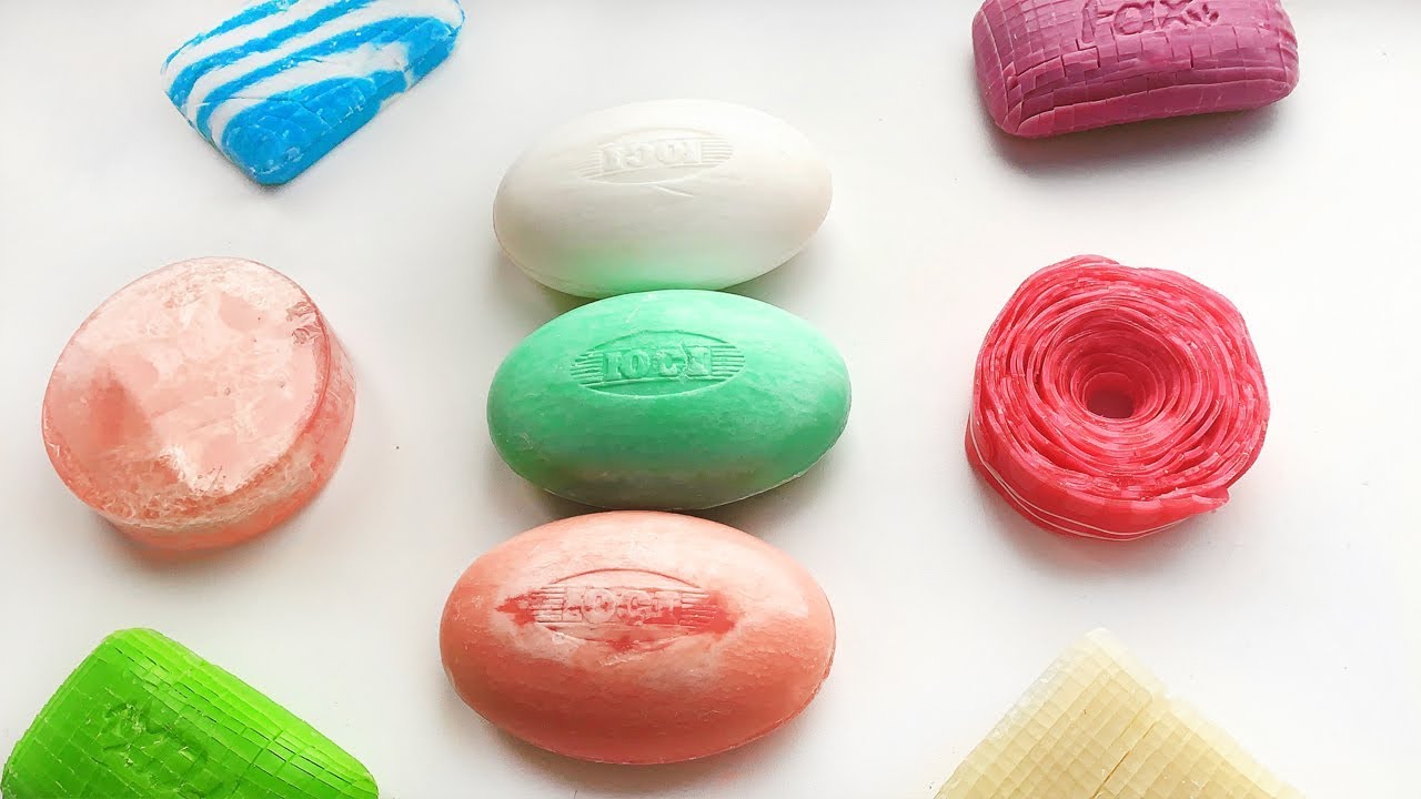 Dry Soap carving ASMR | relaxing sounds *no talking* | Satisfying ASMR video part 20