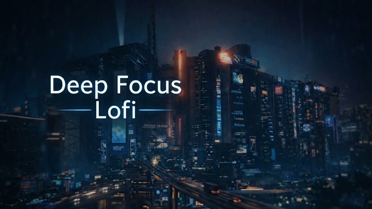 Deep Focus Lo-Fi — Late Night City Beats for Studying & Coding
