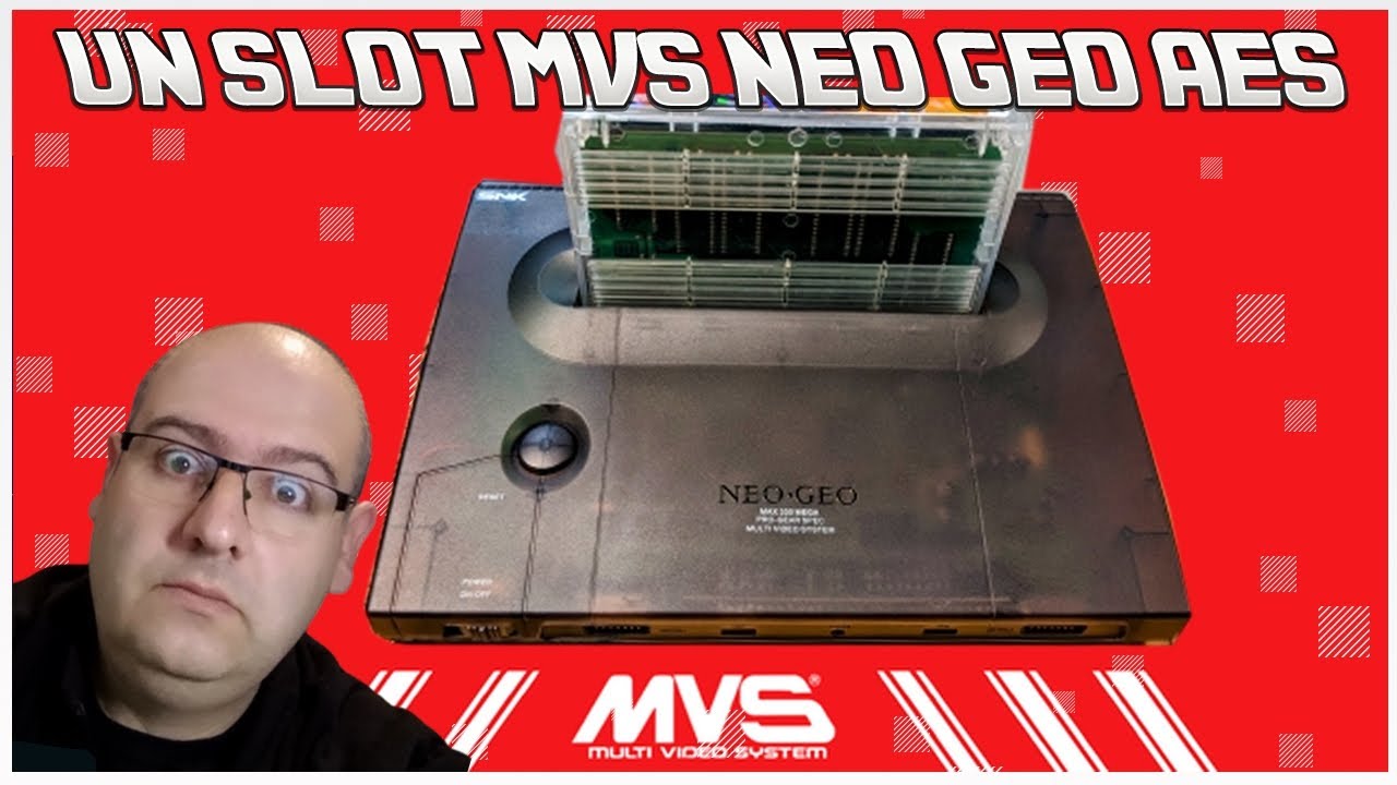 Un slot mvs consolisé dans un boitier  Neo Geo AES