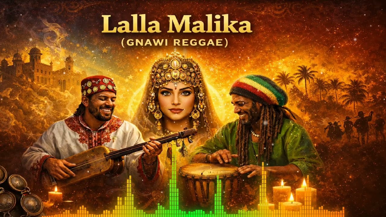 🔥 Lalla Malika – Gnawi Reggae | لالة مليكة – روح كناوة تلتقي بنبض الريغي 🔥